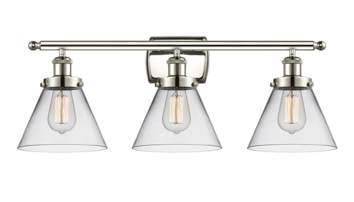 Ballston Urban Three Light Bath Vanity Polished Nickel