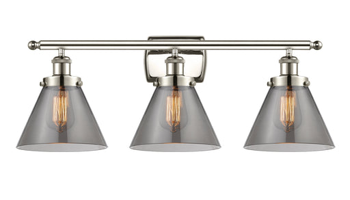 Ballston Urban Three Light Bath Vanity Polished Nickel