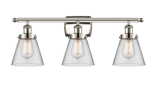 Ballston Urban Three Light Bath Vanity Polished Nickel