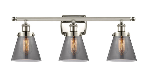 Ballston Urban Three Light Bath Vanity Polished Nickel