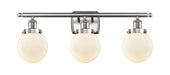 Innovations - 916-3W-SN-G201-6-LED - LED Bath Vanity - Ballston - Brushed Satin Nickel