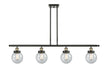 Innovations - 916-4I-BAB-G204-6 - Four Light Island Pendant - Ballston - Black Antique Brass