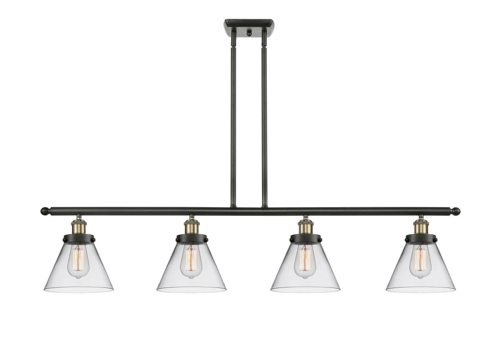 Innovations - 916-4I-BAB-G42 - Four Light Island Pendant - Ballston - Black Antique Brass