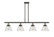 Innovations - 916-4I-BAB-G44 - Four Light Island Pendant - Ballston - Black Antique Brass