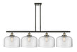 Innovations - 916-4I-BAB-G72-L-LED - LED Island Pendant - Ballston - Black Antique Brass