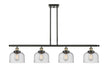 Innovations - 916-4I-BAB-G74-LED - LED Island Pendant - Ballston - Black Antique Brass