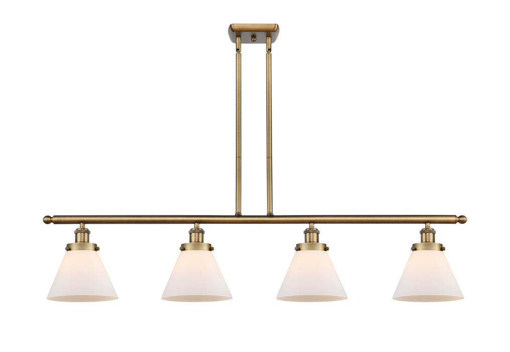 Innovations - 916-4I-BB-G41 - Four Light Island Pendant - Ballston - Brushed Brass