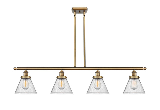 Innovations - 916-4I-BB-G44-LED - LED Island Pendant - Ballston - Brushed Brass