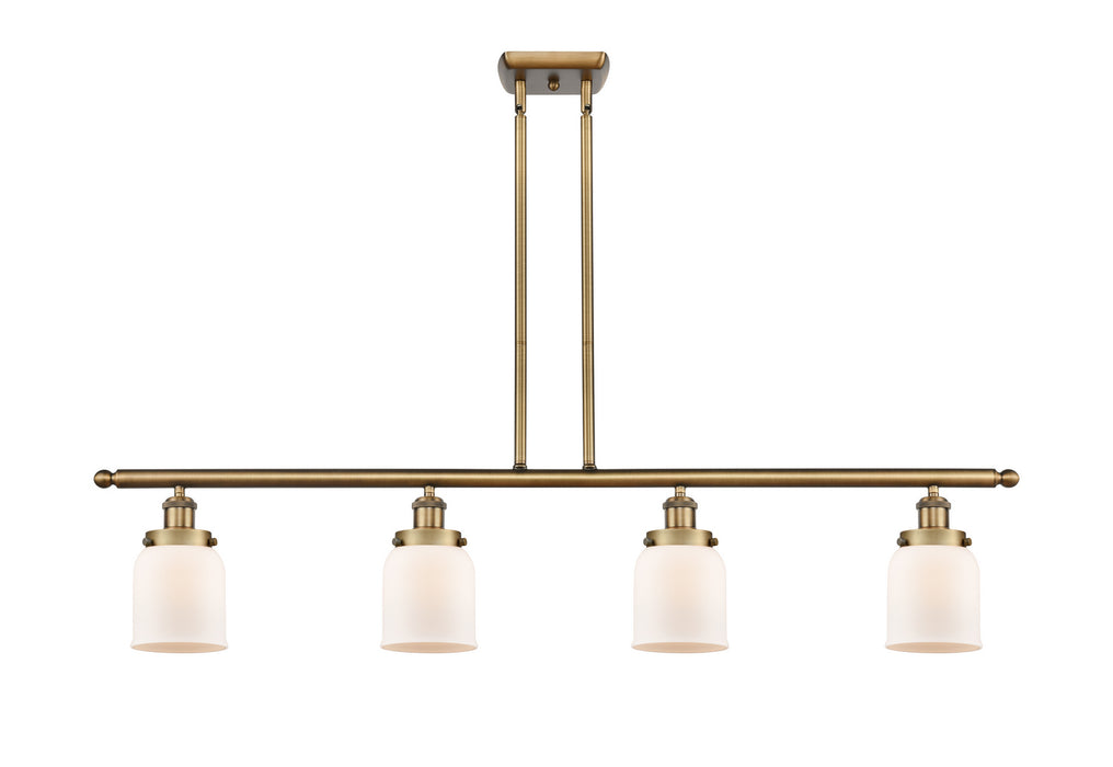 Innovations - 916-4I-BB-G51 - Four Light Island Pendant - Ballston - Brushed Brass