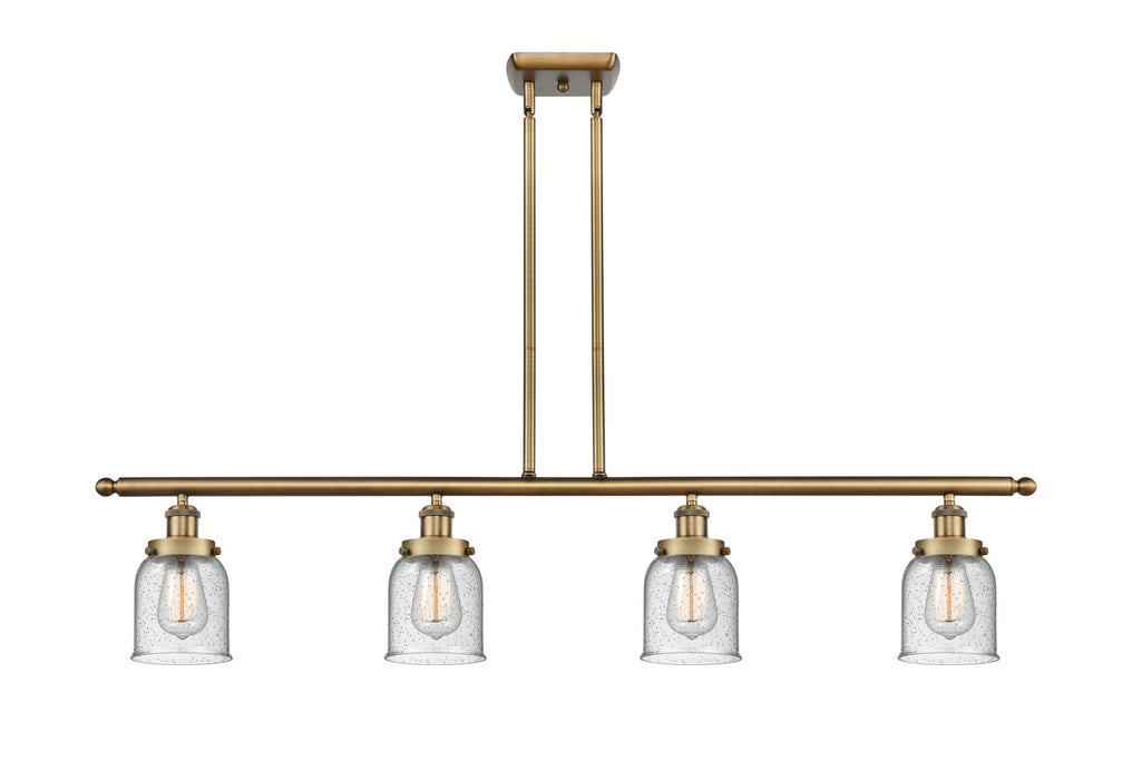 Innovations - 916-4I-BB-G54 - Four Light Island Pendant - Ballston - Brushed Brass