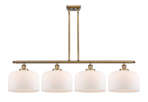 Innovations - 916-4I-BB-G71-L - Four Light Island Pendant - Ballston - Brushed Brass