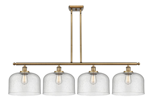 Innovations - 916-4I-BB-G74-L-LED - LED Island Pendant - Ballston - Brushed Brass