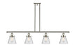 Innovations - 916-4I-PN-G64 - Four Light Island Pendant - Ballston - Polished Nickel