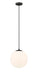 Innovations - 612-BK-W - One Light Mini Pendant - Tolland - Matte Black