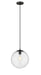 Innovations - 612-BK-SDY - One Light Mini Pendant - Tolland - Matte Black
