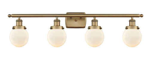 Innovations - 916-4W-BB-G201-6-LED - LED Bath Vanity - Ballston - Brushed Brass
