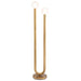 Regina Andrew - 14-1055NB - Two Light Floor Lamp - Natural Brass