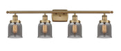 Innovations - 916-4W-BB-G53 - Four Light Bath Vanity - Ballston - Brushed Brass