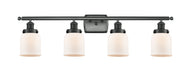 Innovations - 916-4W-BK-G51 - Four Light Bath Vanity - Ballston - Matte Black
