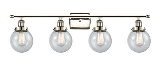 Ballston Urban Four Light Bath Vanity Polished Nickel