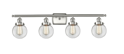 Innovations - 916-4W-SN-G202-6-LED - LED Bath Vanity - Ballston - Brushed Satin Nickel