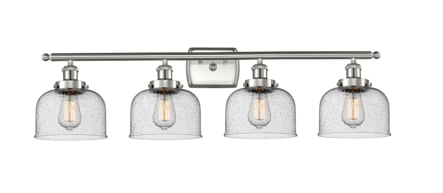 Innovations - 916-4W-SN-G74 - Four Light Bath Vanity - Ballston - Brushed Satin Nickel