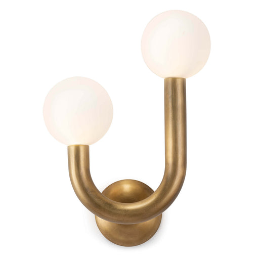 Regina Andrew - 15-1144L-NB - Two Light Wall Sconce - Natural Brass