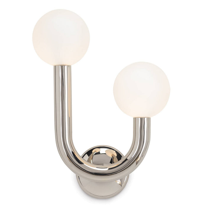 Regina Andrew - 15-1144R-PN - Two Light Wall Sconce - Polished Nickel