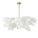 Regina Andrew - 16-1338 - One Light Chandelier - Gold Leaf