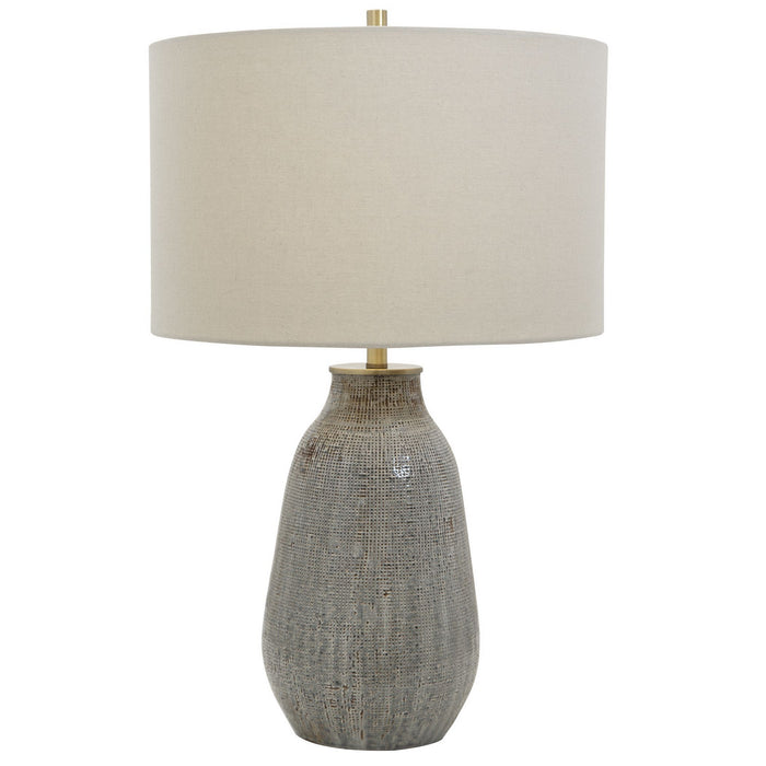 Uttermost - 28484-1 - One Light Table Lamp - Monacan - Antique Brushed Brass