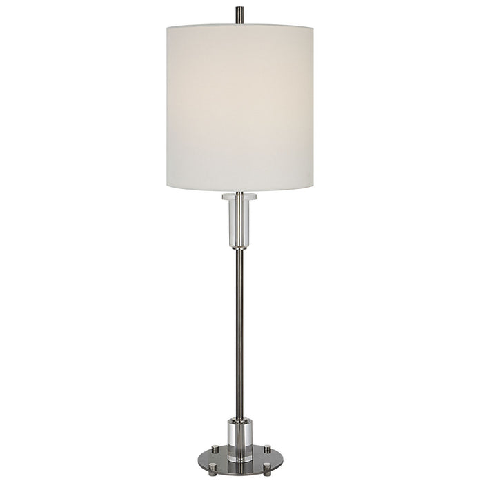Uttermost - 29875-1 - One Light Buffet Lamp - Aurelia - Polished Nickel