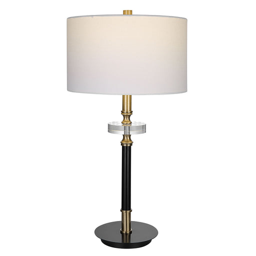 Uttermost - 29991-1 - One Light Table Lamp - Maud - Aged Black With Antique Brass