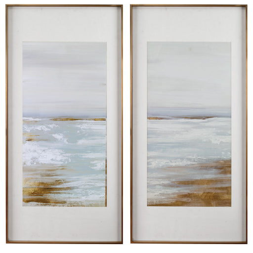 Uttermost - 33716 - Framed Prints - Coastline - Gold