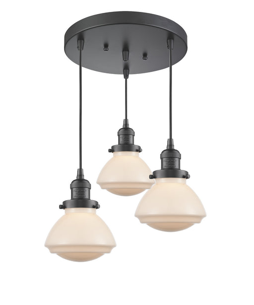 Innovations - 211/3-OB-G321 - Three Light Pendant - Franklin Restoration - Oil Rubbed Bronze