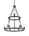 Innovations - 8203-BK-LED - LED Chandelier - Ballston - Matte Black