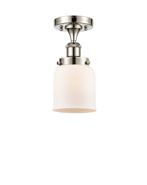 Innovations - 916-1C-PN-G51 - One Light Semi-Flush Mount - Ballston - Polished Nickel