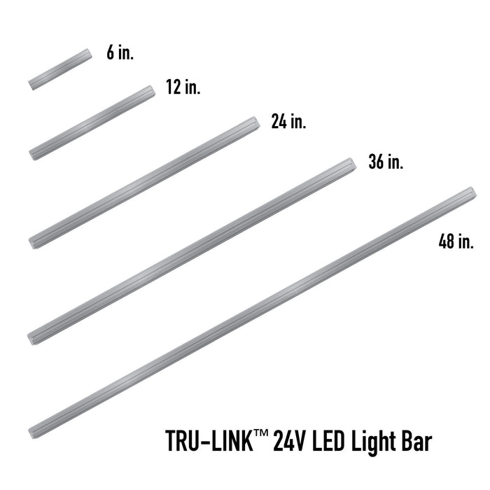 Diode LED - DI-24V-TR30-12-BL - Light Bar - Black