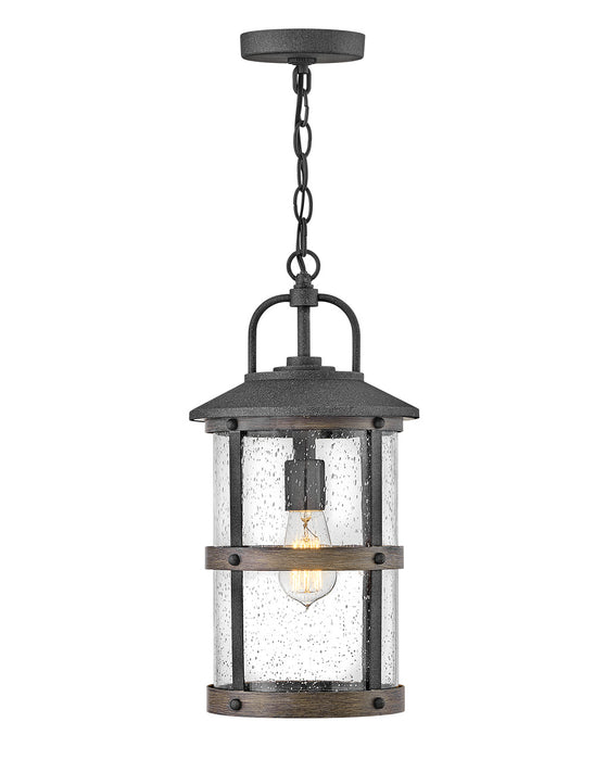 Hinkley Lakehouse LED Hanging Lantern - Aged Zinc - 2682DZ-LV