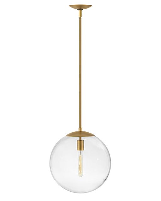 Hinkley - 3744HB - One Light Pendant - Warby - Heritage Brass