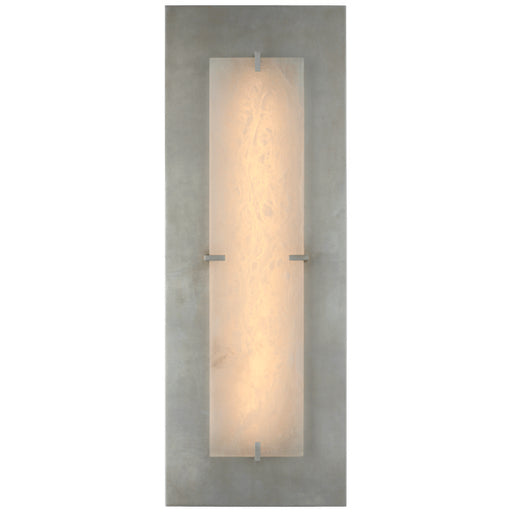 Visual Comfort - ARN 2923BSL/ALB - LED Wall Sconce - Dominica - Burnished Silver Leaf and Alabaster