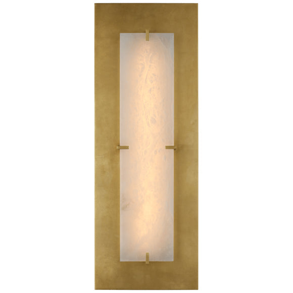 Visual Comfort - ARN 2923G/ALB - LED Wall Sconce - Dominica - Gild and Alabaster