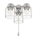 Craftmade - LK301102-BNK-LED - LED Ceiling Fan Light Kit - 3 Light Fitter and Glass - Brushed Polished Nickel