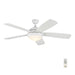 Generation Lighting - 5DISM52RZWD - 52``Ceiling Fan - Dscs Clssc Smart - Matte White
