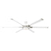 Monte Carlo - 6LFR72RZWD - 72``Ceiling Fan - Loft 72 - Matte White