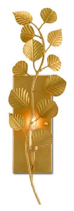 Currey and Company - 5000-0189 - One Light Wall Sconce - Aviva Stanoff - Contemporary Gold Leaf