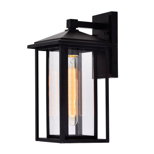 CWI Lighting - 0417W7-1-101 - One Light Outdoor Wall Mount - Crawford - Black