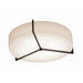 AFX Lighting - APF1524LAJUDES-JT-BB - LED Flush Mount - Apex - Espresso