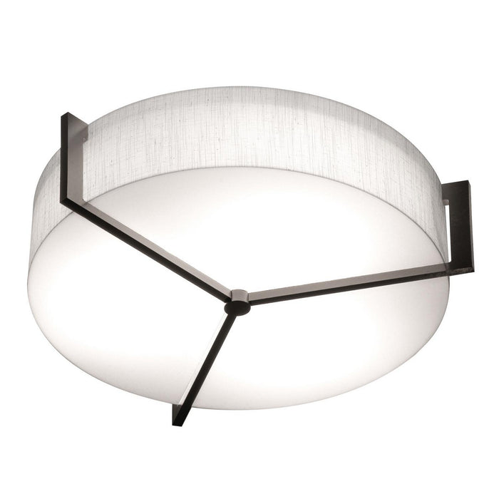 AFX Lighting - APF1524LAJUDES-LW-BB - LED Flush Mount - Apex - Espresso