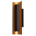 AFX Lighting - RVS0416L30D1BKGD - LED Wall Sconce - Reveal - Black & Gold