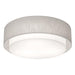 AFX Lighting - SAF1824LAJUD-LW - LED Flush Mount - Sanibel - Linen White